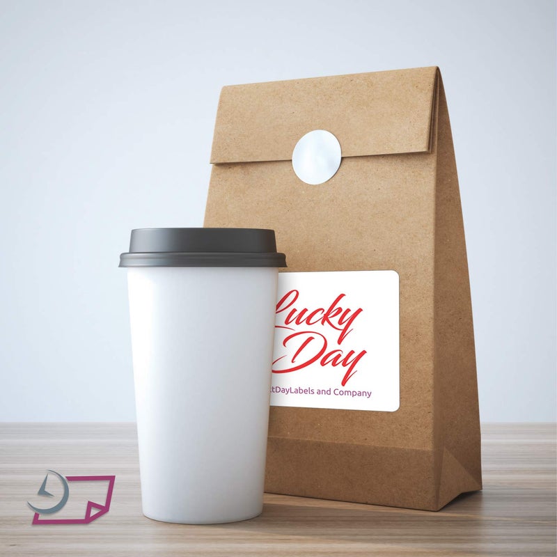 NextDayLabels ملصقات NextDayLabels - 3-3/8" x 2-1/3" ملصقات مستطيلة للطابعة - ملصقات طابعة ليزر/حبر أبيض ملصقات عنوان العودة ملصقات شحن (25 ورقة، 8 لكل ورقة، 200 ملصق) - Image 5